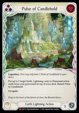Pulse of Candlehold (Cold Foil) - Tales of Aria - First (Majestic) [ELE-F-ELE113]