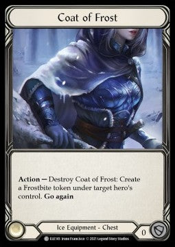 Coat of Frost (Cold Foil) - Tales of Aria - First (Common) [ELE-F-ELE145]