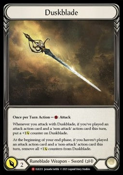 Duskblade (Cold Foil)⁣ - Tales of Aria - First⁣ (Majestic)⁣ [ELE223]
