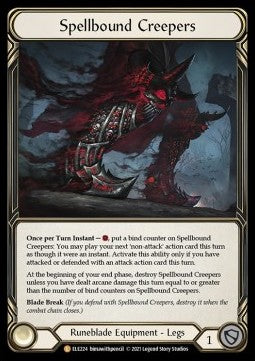 Spellbound Creepers (Cold Foil)⁣ - Tales of Aria - First⁣ (Legendary)⁣ [ELE224]