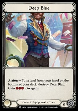 Deep Blue (Cold Foil) - Tales of Aria - First (Common) [ELE-F-ELE234]