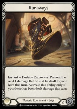 Runaways (Cold Foil) - Tales of Aria - First (Common) [ELE-F-ELE236]