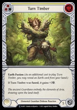 Turn Timber (Yellow) (Normal)⁣ - Tales of Aria - Unlimited⁣ (Rare)⁣ [ELE011]