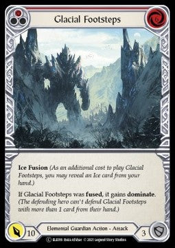 Glacial Footsteps (Red) (Normal)⁣ - Tales of Aria - Unlimited⁣ (Common)⁣ [ELE016]