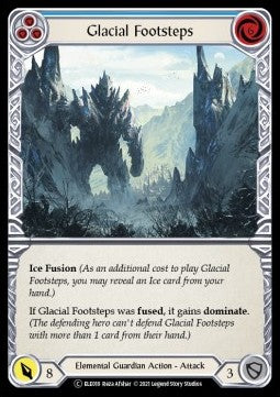 Glacial Footsteps (Blue) (Normal)⁣ - Tales of Aria - Unlimited⁣ (Common)⁣ [ELE018]