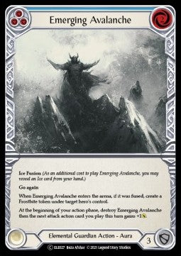 Emerging Avalanche (Blue) (Normal)⁣ - Tales of Aria - Unlimited⁣ (Common)⁣ [ELE027]