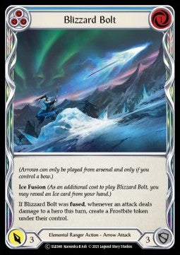 Blizzard Bolt (Blue) (Normal)⁣ - Tales of Aria - Unlimited⁣ (Common)⁣ [ELE046]