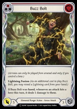 Buzz Bolt (Red) (Normal)⁣ - Tales of Aria - Unlimited⁣ (Common)⁣ [ELE047]