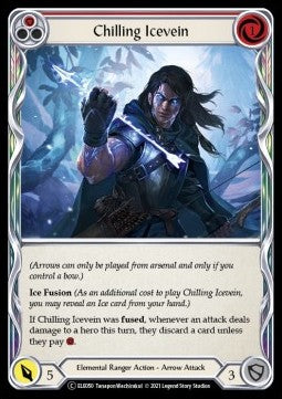 Chilling Icevein (Red) (Normal)⁣ - Tales of Aria - Unlimited⁣ (Common)⁣ [ELE050]