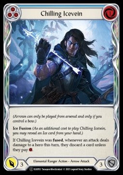 Chilling Icevein (Blue) (Normal)⁣ - Tales of Aria - Unlimited⁣ (Common)⁣ [ELE052]