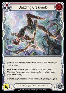 Dazzling Crescendo (Red) (Normal)⁣ - Tales of Aria - Unlimited⁣ (Common)⁣ [ELE053]
