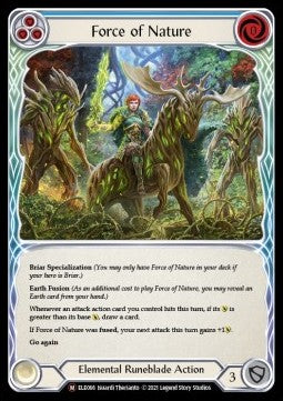 Force of Nature (Rainbow Foil)⁣ - Tales of Aria - Unlimited⁣ (Majestic)⁣ [ELE066]