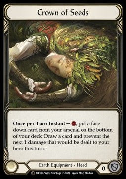 Crown of Seeds (Rainbow Foil) - Tales of Aria - Unlimited (Legendary) [ELE-U-ELE115]