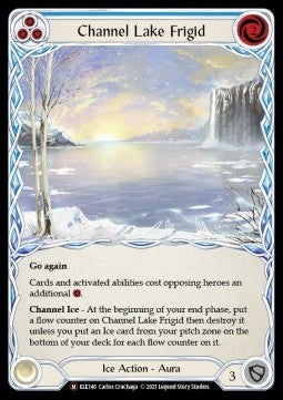 Channel Lake Frigid (Rainbow Foil)⁣ - Tales of Aria - Unlimited⁣ (Majestic)⁣ [ELE146]