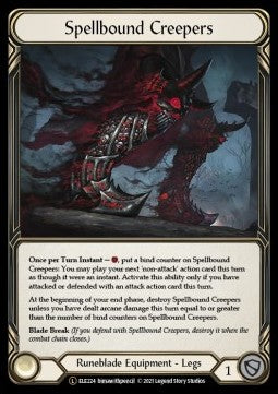 Spellbound Creepers (Rainbow Foil) - Tales of Aria - Unlimited (Legendary) [ELE-U-ELE224]