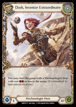 Dash, Inventor Extraordinaire (Rainbow Foil) - Hero Promos (Promo) [HER-017]