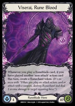 Viserai, Rune Blood (Rainbow Foil) - Hero Promos (Promo) [HER-019]