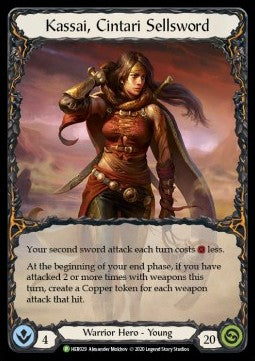 Kassai, Cintari Sellsword (Cold Foil)⁣ - Hero Promos⁣ (Promo)⁣ [029]