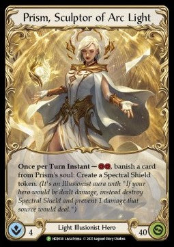 Prism, Sculptor of Arc Light (Rainbow Foil)⁣ - Hero Promos⁣ (Promo)⁣ [038]