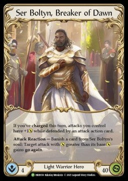 Ser Boltyn, Breaker of Dawn (Rainbow Foil)⁣ - Hero Promos⁣ (Promo)⁣ [039]