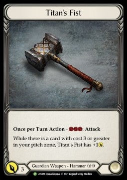 Titan's Fist (Cold Foil) - LGS Promos (Promo) [LGS-066]
