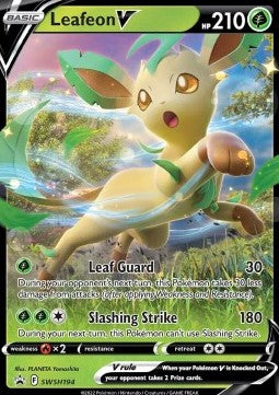 Leafeon V⁣ - SWSH Black Star Promos⁣ (Promo)⁣ [194]