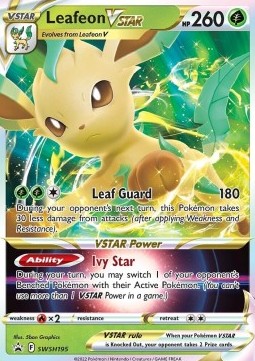 Leafeon VSTAR⁣ - SWSH Black Star Promos⁣ (Promo)⁣ [195]