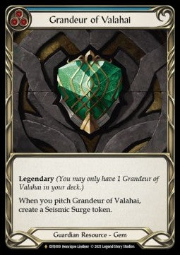 Grandeur of Valahai (Cold Foil) - Everfest - First (Fabled) [EVR-F-000]