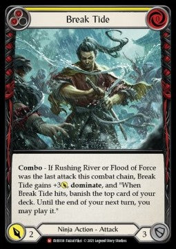 Break Tide (Rainbow Foil)⁣ - Everfest - First⁣ (Majestic)⁣ [038]
