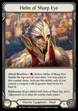 Helm of Sharp Eye (Cold Foil)⁣ - Everfest - First⁣ (Majestic)⁣ [053]