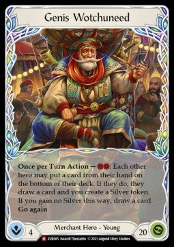 Genis Wotchuneed (Rainbow Foil)⁣ - Everfest - First⁣ (Majestic)⁣ [085]