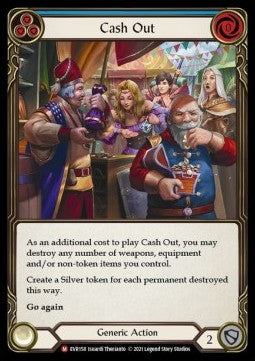 Cash Out (Rainbow Foil)⁣ - Everfest - First⁣ (Majestic)⁣ [158]
