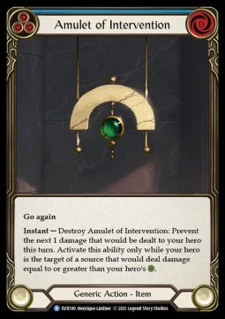 Amulet of Intervention (Cold Foil)⁣ - Everfest - First⁣ (Rare)⁣ [180]