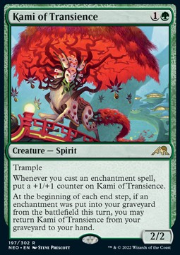 Kami of Transience - Kamigawa: Neon Dynasty (Rare) [NEO-197]