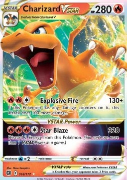 Charizard VSTAR⁣ - Brilliant Stars⁣ (Ultra Rare)⁣ [018]