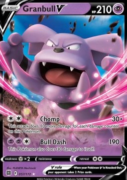 Granbull V⁣ - Brilliant Stars⁣ (Ultra Rare)⁣ [057]