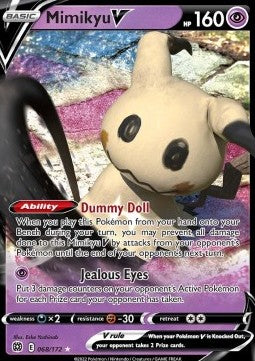 Mimikyu V⁣ - Brilliant Stars⁣ (Ultra Rare)⁣ [068]