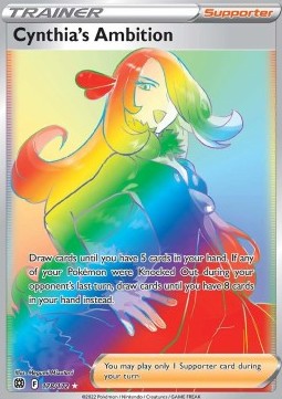 Cynthia's Ambition⁣ - Brilliant Stars⁣ (Secret Rare)⁣ [178]
