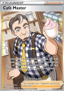 Café Master⁣ - Brilliant Stars⁣ (Ultra Rare)⁣ [TG25]