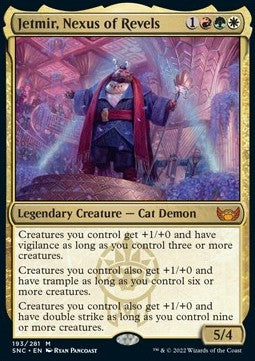 Jetmir, Nexus of Revels⁣ - Streets of New Capenna⁣ (Mythic)⁣ [193]