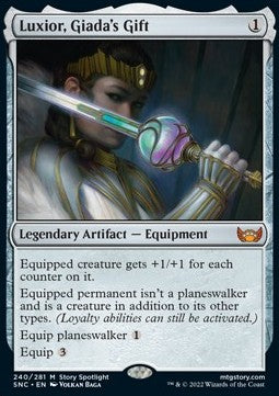 Luxior, Giada's Gift - Streets of New Capenna (Mythic) [SNC-240]