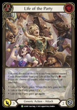 Life of the Party (Yellow) (Extended Art Rainbow Foil)⁣ - LGS Promos⁣ (Promo)⁣ [085]
