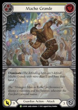 Macho Grande (Yellow) (Extended Art Rainbow Foil)⁣ - LGS Promos⁣ (Promo)⁣ [088]