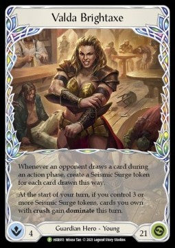 Valda Brightaxe (Cold Foil)⁣ - Hero Promos⁣ (Promo)⁣ [051]