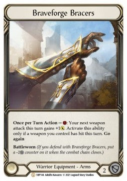 Braveforge Bracers (Regular)⁣ - History Pack 1⁣ (Legendary)⁣ [144]