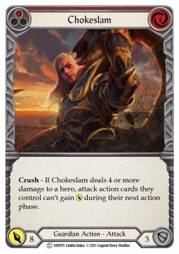 Chokeslam (Red) (Regular)⁣ - History Pack 1⁣ (Common)⁣ [070]