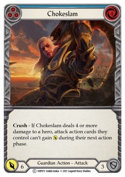 Chokeslam (Blue) (Regular)⁣ - History Pack 1⁣ (Common)⁣ [072]