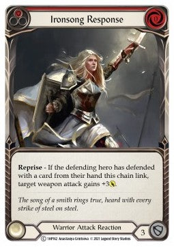 Ironsong Response (Red) (Regular)⁣ - History Pack 1⁣ (Common)⁣ [162]