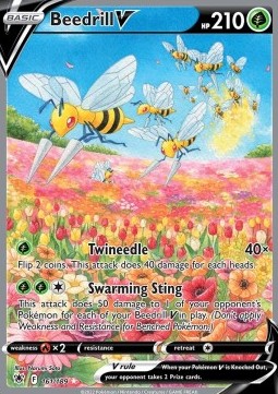 Beedrill V⁣ - Astral Radiance⁣ (Ultra Rare)⁣ [161]