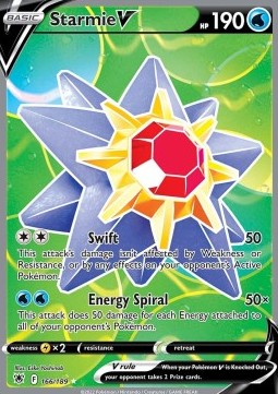 Starmie V⁣ - Astral Radiance⁣ (Ultra Rare)⁣ [166]